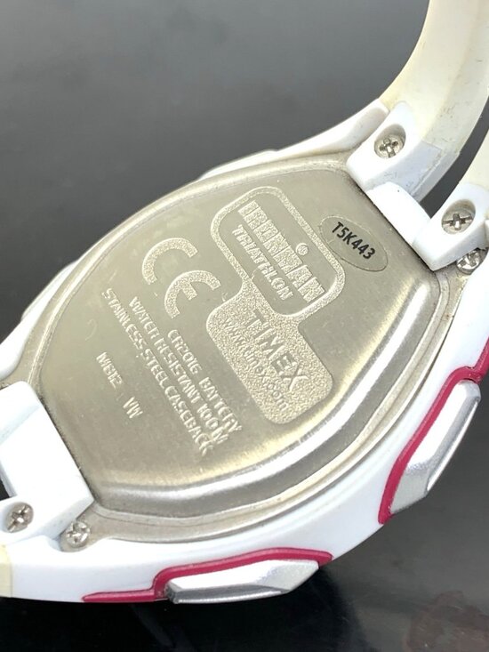 Timex Women\'s Watch T5K443 Ironman Triathlon Quartz Digital White Resin 36mm main image 12